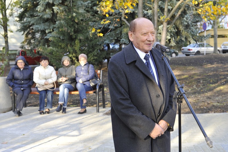 Otwarcie Parku Rekreacji Ruchowej - przemawia Prezydent Rzeszowa